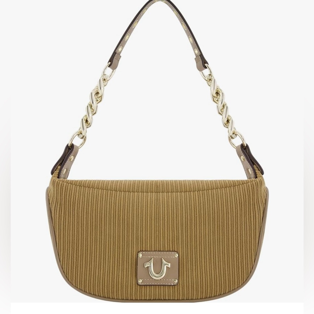 True Religion Tan Shoulder Bag